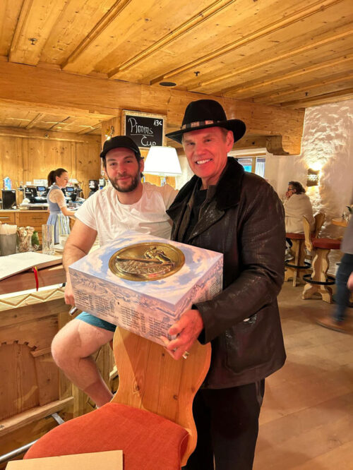 Daniel Marshall Cigar Lounge Campfire Event in Kitzbühel