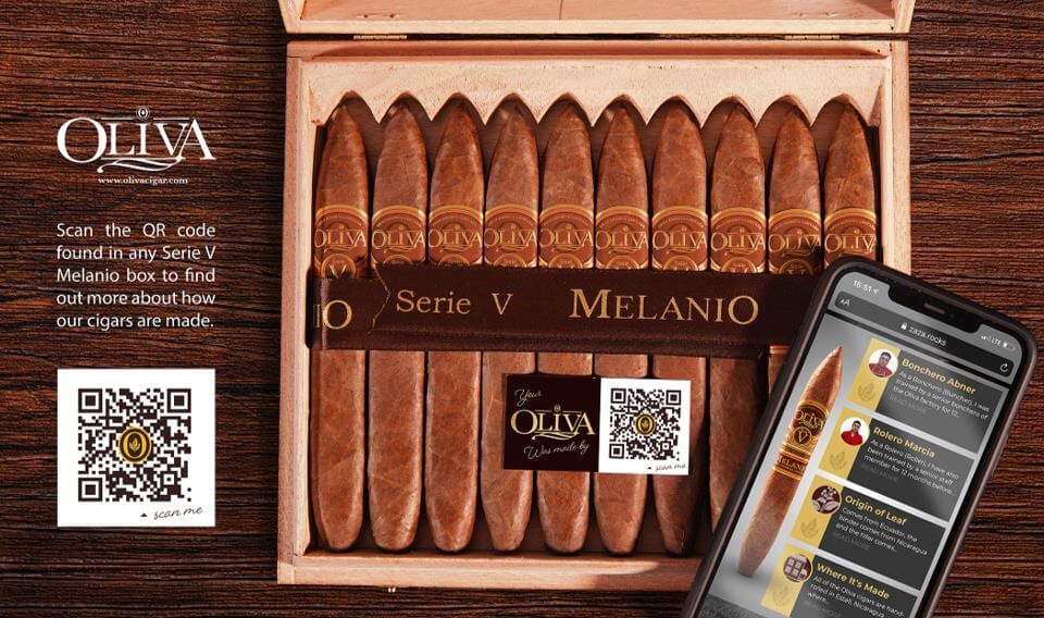A QR code for every box | Oliva Cigars