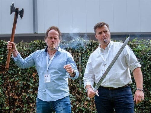 Årnt Anansen und Hawk Aanonsen
