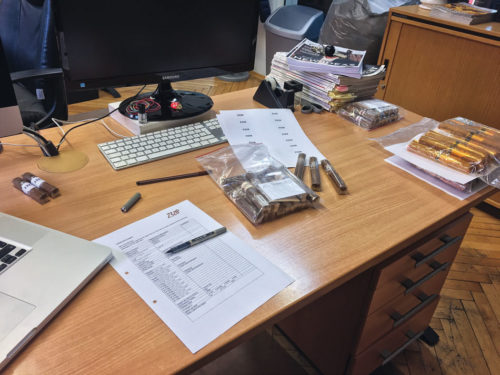 Backstage: Behind the scenes of the Cigar Journal Blind Tasting