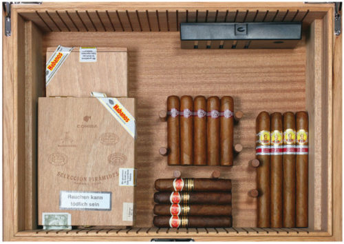 Maintaining the aromas of cigars