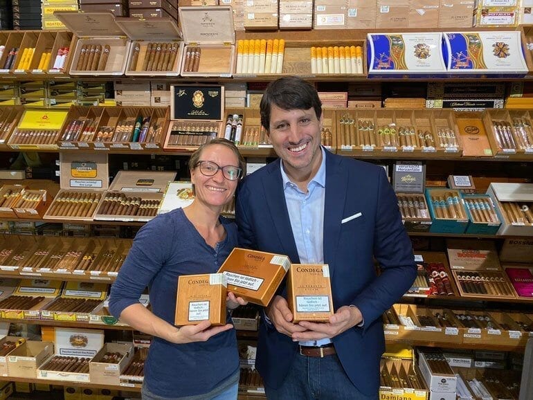 CONDEGA CIGARS VISITS VIENNA