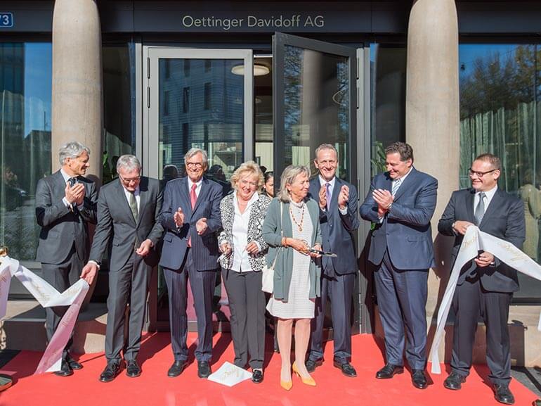 Maison Davidoff Headquarters Basel Opening