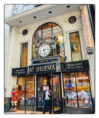 New York by the clock