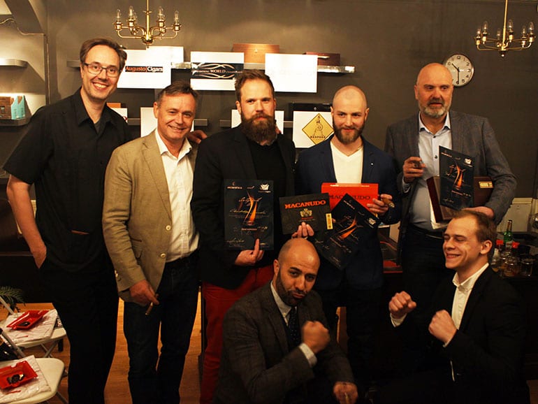 Cigar Smoking World Championship at Augusto Cigars in Oslo