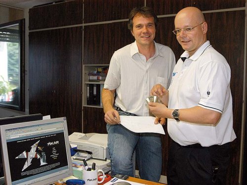 Thorsten Wolfertz und Markus Waldhelm