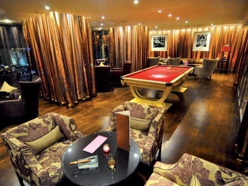 beirut libanon phoenicia eau de vie cigar lounge pool billard
