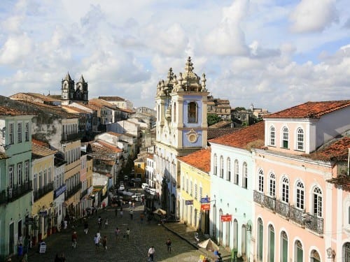brazil reconcavo salvador bahia pelourinho quarter
