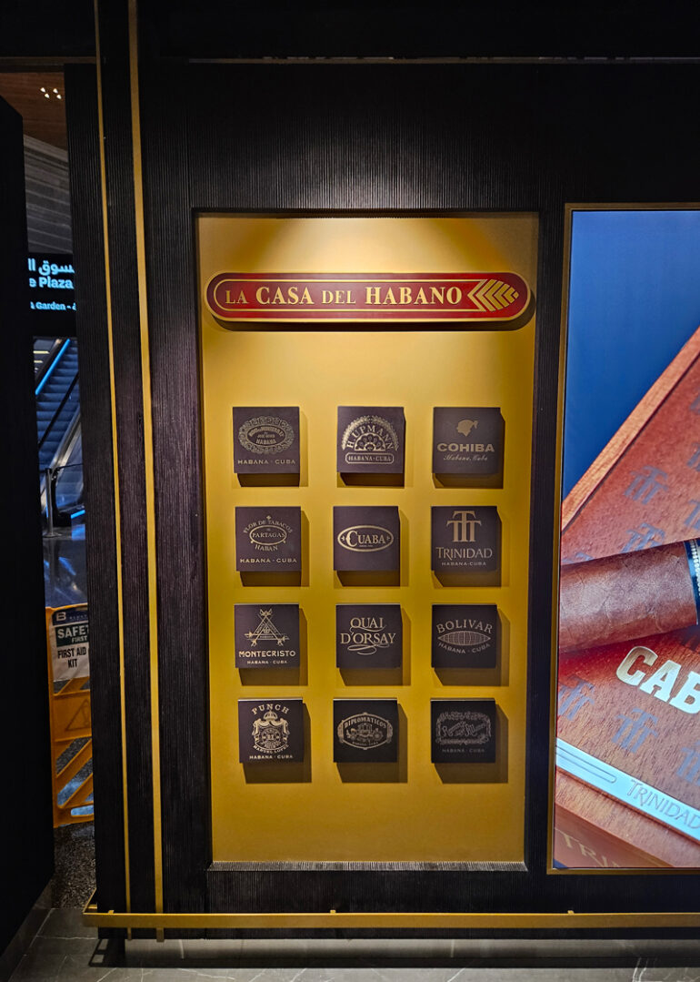 New pop-up concept La Casa del Habano at Doha Int. Airport