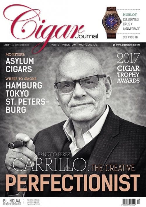 Cigar Journal Cover: Ernesto Perez-Carrillo