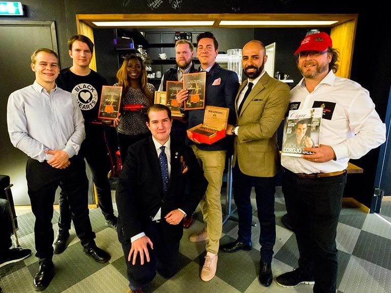 Winners of the Swedish Cigar Smokin World Championship qualification tournament2017