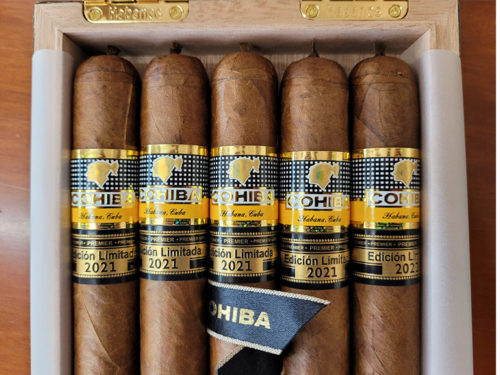 Cohiba 55 Aniversario LE 2021 presented live and virtually