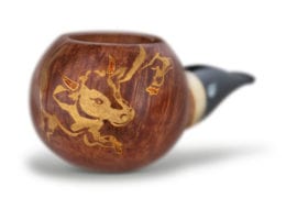 Davidoff  “Year of the Ox” Humidor and Pipe