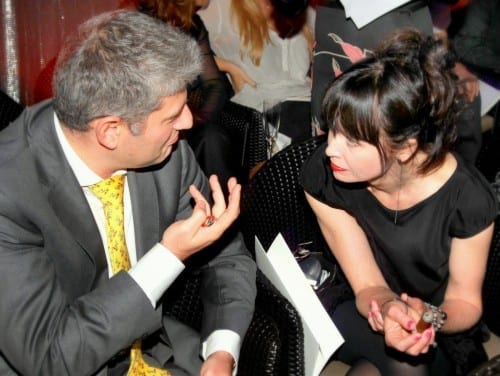 eddie sakahian davidoff london talking with actress lysett anthony