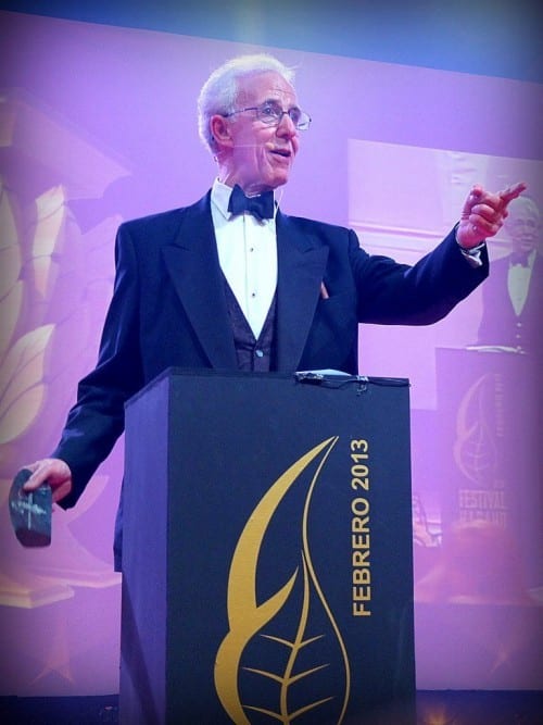 festival del habano simon chase acts as auctioneer