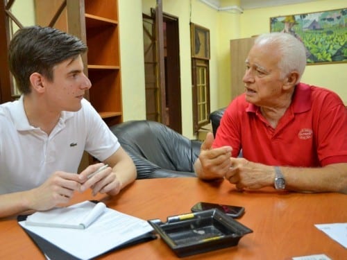 froehlich bichot interview la corona partagas maestro ligador