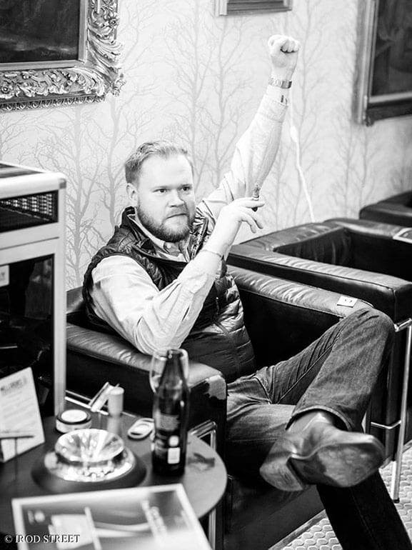 Gugge Stafford wins the Swedish Cigar Smoking World Championship qualification 2017