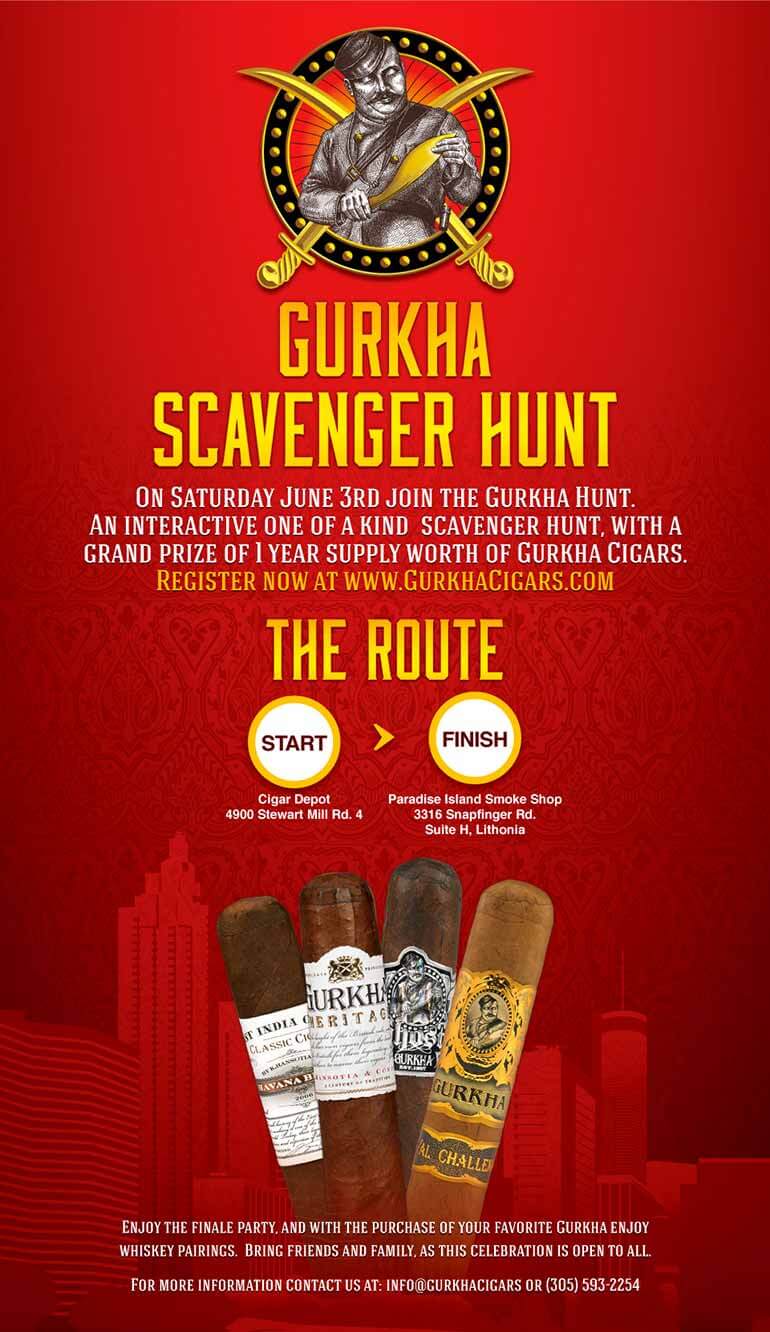 Gurkha Scavenger Hunt Atlanta 2017