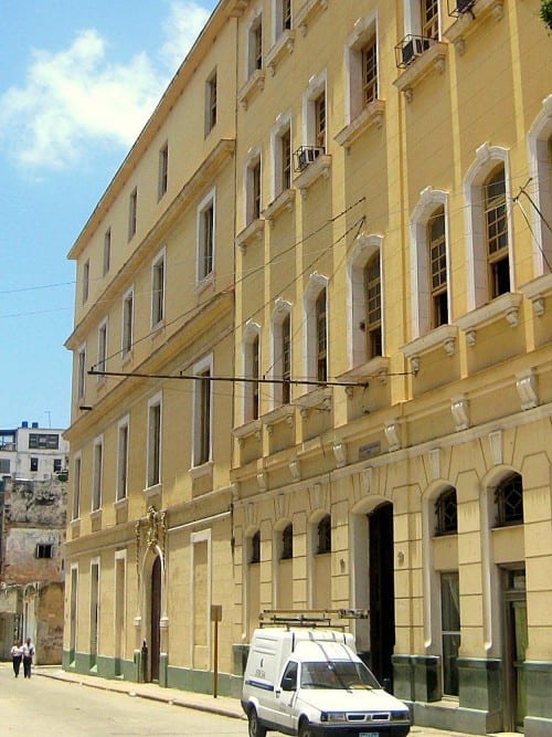 h upmann factory side view street