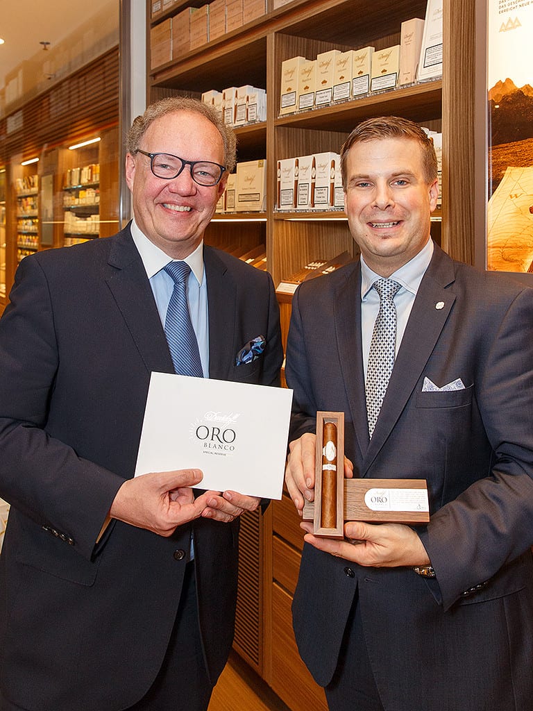 h-k hoejsgaard davidoff store oro blanco release presentation 2015