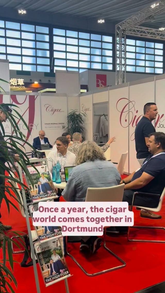 Cigar Journal on Instagram: One week ago, the cigar world came together in Dortmund.