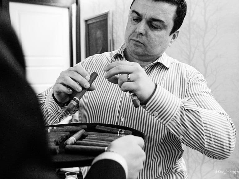 Igor Kovacic at the Swedish Cigar Smoking World Championship 2017