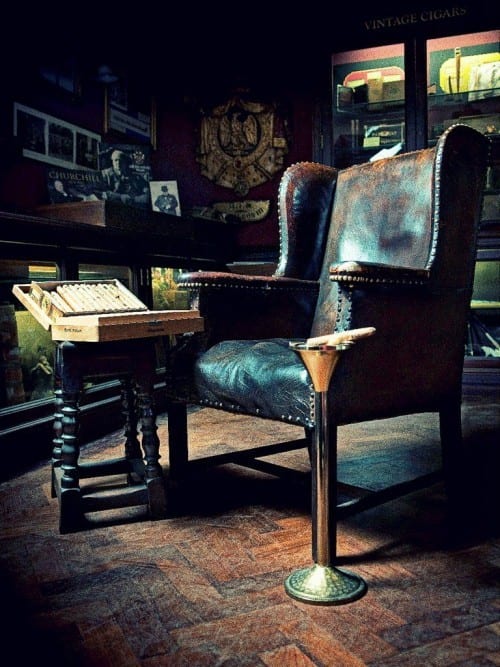 jj fox sir winston churchill favourite chair fox museum