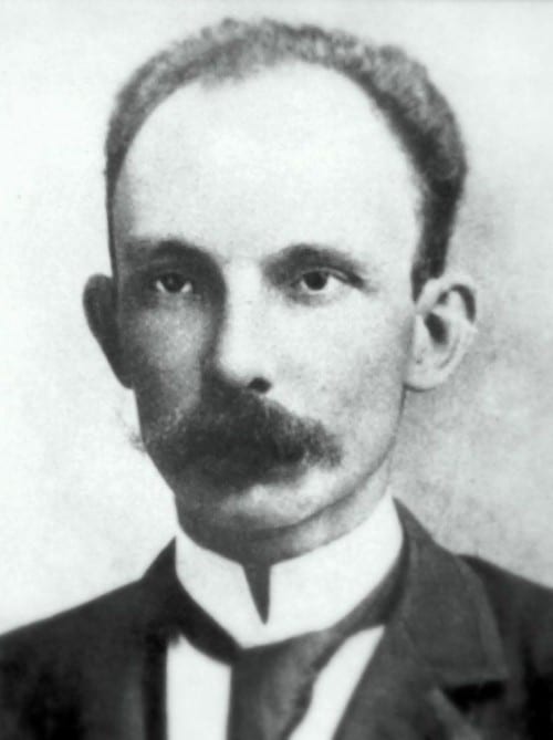 jose marti portrait bw cuban poet freedom fighter national hero
