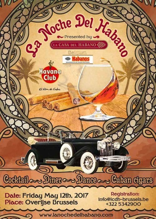 La Noche del Habano Cigar Event Brussels 2017