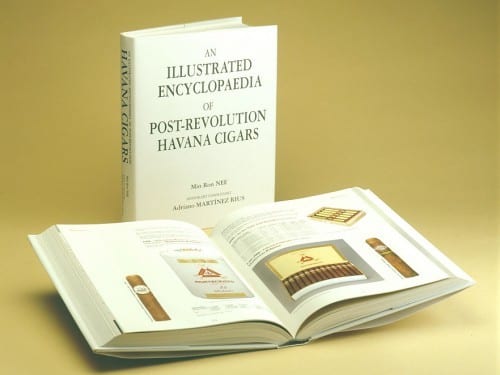 min ron nee illustrated encyclopaedia post revolution havana cigars open book cover
