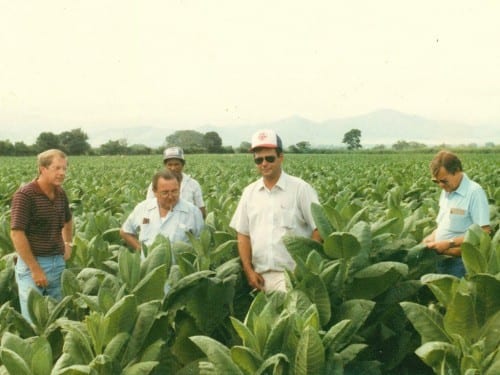 nestor plasencia at jamastran valley tobacco farm