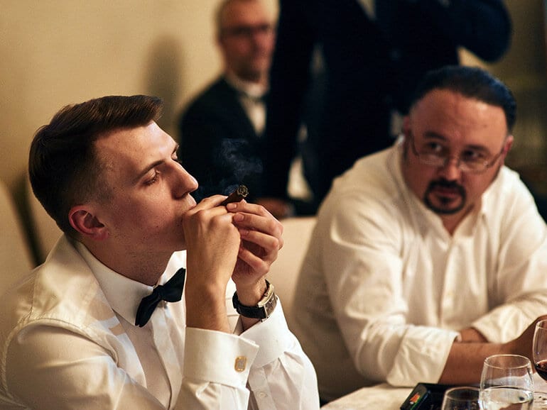 Cigar Smoking World Championship Qualification Tournament in Russia 2017