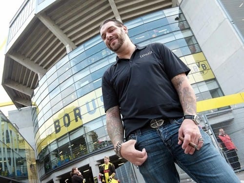 pete johnson tatuaje portrait open air cigar bvb stadium germany