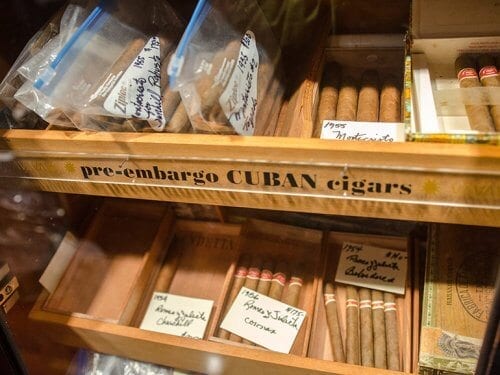 ruce Rothenburgs Prä-Embargo-Zigarren