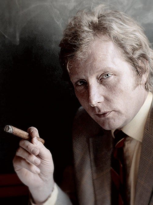 ranald macdonald portrait smoking boisdale